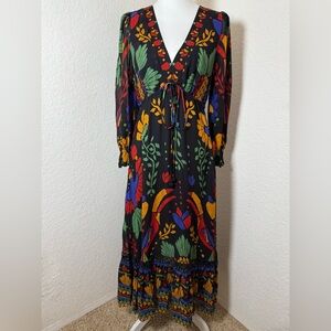 Farm Rio Georgette‎ Maxi dress small/petite